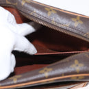 LOUIS VUITTON Monogram Compiegne 28 Clutch Bag M51845 LV Auth 155002-10