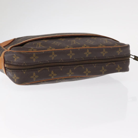 LOUIS VUITTON Monogram Compiegne 28 Clutch Bag M51845 LV Auth 155002