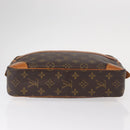 LOUIS VUITTON Monogram Compiegne 28 Clutch Bag M51845 LV Auth 155002-6