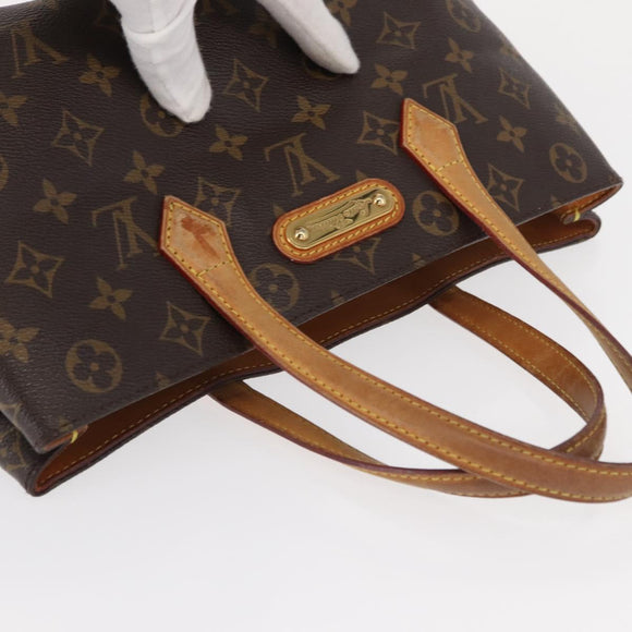 LOUIS VUITTON Monogram Wilshire PM Hand Bag M45643 LV Auth 155003