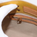 LOUIS VUITTON Monogram Vernis Reade PM Hand Bag Beige M91334 LV Auth 155005-20