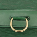 LOUIS VUITTON Epi Jena Clutch Bag Green M52724 LV Auth 155008-18