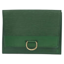 LOUIS VUITTON Epi Jena Clutch Bag Green M52724 LV Auth 155008-13