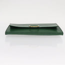LOUIS VUITTON Epi Jena Clutch Bag Green M52724 LV Auth 155008-6