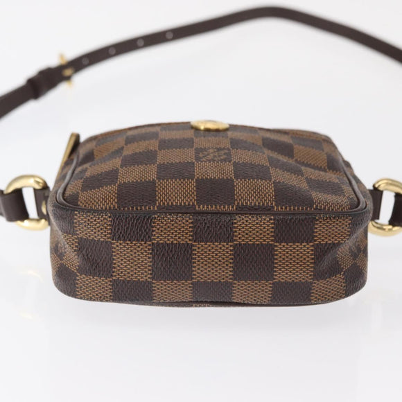 LOUIS VUITTON Damier Ebene lift Shoulder Bag N60009 LV Auth 155010