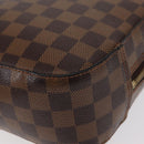 LOUIS VUITTON Damier Ebene Spontini Hand Bag SPO 2way M47500 LV Auth 155011-14