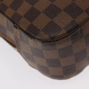 LOUIS VUITTON Damier Ebene Spontini Hand Bag SPO 2way M47500 LV Auth 155011-19