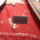 LOUIS VUITTON Damier Ebene Spontini Hand Bag SPO 2way M47500 LV Auth 155011-18