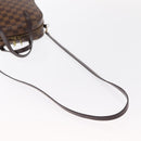 LOUIS VUITTON Damier Ebene Spontini Hand Bag SPO 2way M47500 LV Auth 155011-9