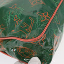 LOUIS VUITTON Monogram Bonbon Richard Prince Pochette Green M95748 Auth 155012-10