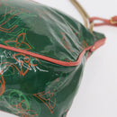 LOUIS VUITTON Monogram Bonbon Richard Prince Pochette Green M95748 Auth 155012-11