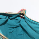 LOUIS VUITTON Monogram Bonbon Richard Prince Pochette Green M95748 Auth 155012-19