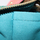 LOUIS VUITTON Monogram Bonbon Richard Prince Pochette Green M95748 Auth 155012-22