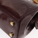 LOUIS VUITTON Monogram Vernis Blair MM Hand Bag 2way Amarante M91619 Auth 155013-17