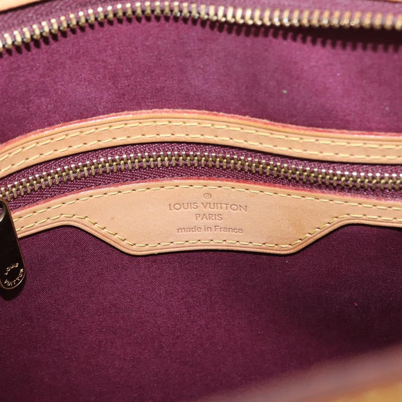 LOUIS VUITTON Monogram Vernis Blair MM Hand Bag 2way Amarante M91619 Auth 155013