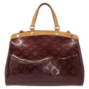 LOUIS VUITTON Monogram Vernis Blair MM Hand Bag 2way Amarante M91619 Auth 155013-2