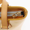 LOUIS VUITTON Monogram Vernis Houston Hand Bag Gris M91053 LV Auth 155015-17