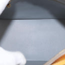 LOUIS VUITTON Monogram Vernis Houston Hand Bag Gris M91053 LV Auth 155015-11