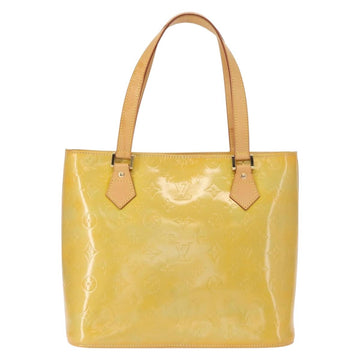 LOUIS VUITTON Monogram Vernis Houston Hand Bag Gris M91053 LV Auth 155015 - 0