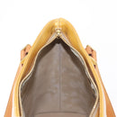 LOUIS VUITTON Monogram Vernis Houston Hand Bag Beige M91004 LV Auth 155016-22