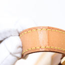 LOUIS VUITTON Monogram Vernis Houston Hand Bag Beige M91004 LV Auth 155016-8