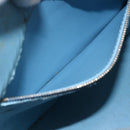 LOUIS VUITTON Monogram Vernis Houston Hand Bag Baby Blue M91005 LV Auth 155017-20