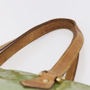 LOUIS VUITTON Monogram Vernis Houston Hand Bag Baby Blue M91005 LV Auth 155017-8