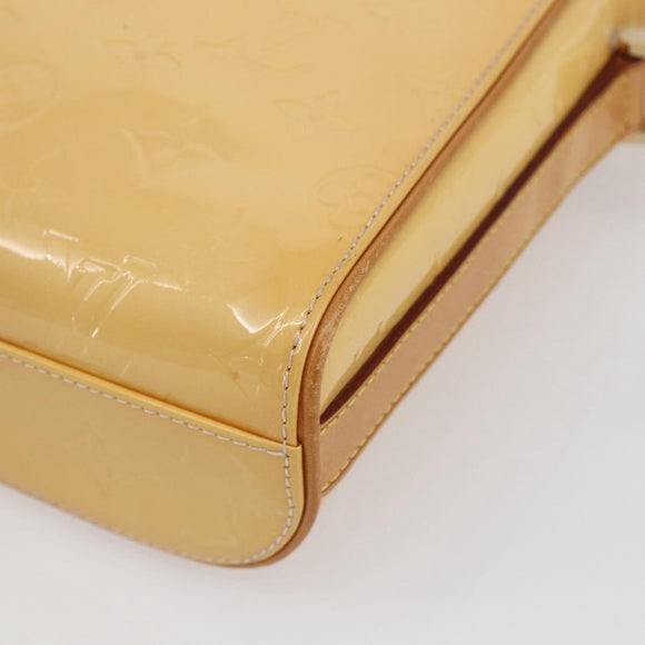 LOUIS VUITTON Vernis Sullivan Vertical Bag Marshmallow Pink M91298 Auth 155018