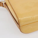 LOUIS VUITTON Vernis Sullivan Vertical Bag Marshmallow Pink M91298 Auth 155018-17