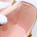 LOUIS VUITTON Vernis Sullivan Vertical Bag Marshmallow Pink M91298 Auth 155018-19