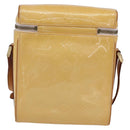 LOUIS VUITTON Vernis Sullivan Vertical Bag Marshmallow Pink M91298 Auth 155018-2