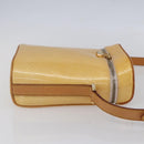 LOUIS VUITTON Vernis Sullivan Vertical Bag Marshmallow Pink M91298 Auth 155018-4