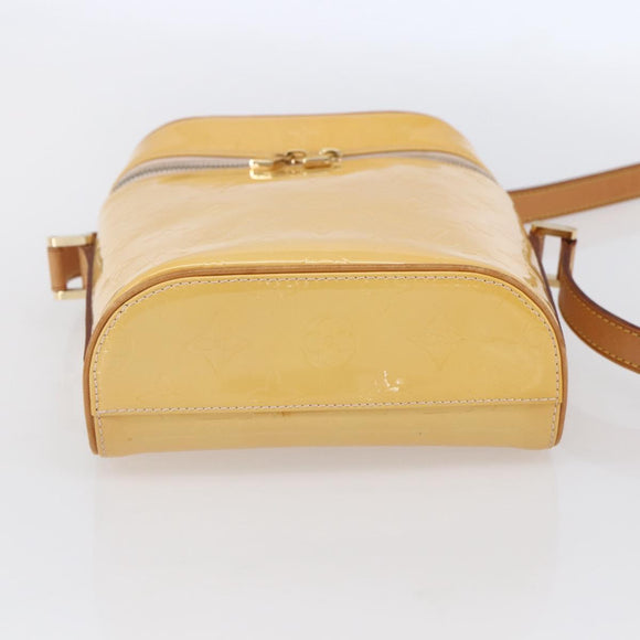 LOUIS VUITTON Vernis Sullivan Vertical Bag Marshmallow Pink M91298 Auth 155018