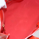 LOUIS VUITTON Vernis Bluebird Wilshire PM Bag Orenge Sunset M93644 Auth 155019-11