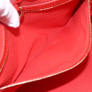 LOUIS VUITTON Vernis Bluebird Wilshire PM Bag Orenge Sunset M93644 Auth 155019-20