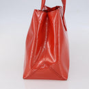 LOUIS VUITTON Vernis Bluebird Wilshire PM Bag Orenge Sunset M93644 Auth 155019-4