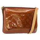 LOUIS VUITTON Monogram Vernis Thompson Street Bag Bronze M91124 LV Auth 155020-1