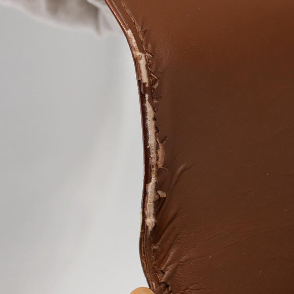 LOUIS VUITTON Monogram Vernis Thompson Street Bag Bronze M91124 LV Auth 155020