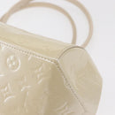 LOUIS VUITTON Vernis Sherwood PM Hand Bag Broncorail M91491 LV Auth 155021-14