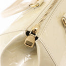 LOUIS VUITTON Vernis Sherwood PM Hand Bag Broncorail M91491 LV Auth 155021-17