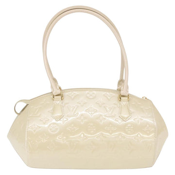 LOUIS VUITTON Vernis Sherwood PM Hand Bag Broncorail M91491 LV Auth 155021 - 0