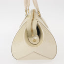 LOUIS VUITTON Vernis Sherwood PM Hand Bag Broncorail M91491 LV Auth 155021-3