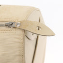 LOUIS VUITTON Epi Speedy 25 Hand Bag White Yvoire M5923J LV Auth 155022-10