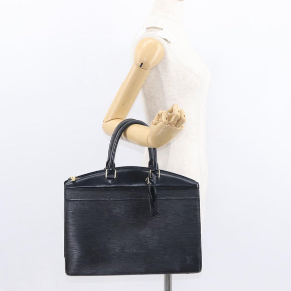 LOUIS VUITTON Epi Riviera Hand Bag Noir Black M48182 LV Auth 155023
