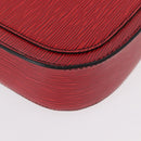 LOUIS VUITTON Epi Saint Cloud GM Shoulder Bag Red M52197 LV Auth 155024-16