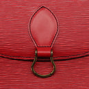 LOUIS VUITTON Epi Saint Cloud GM Shoulder Bag Red M52197 LV Auth 155024-18