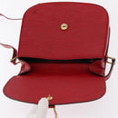 LOUIS VUITTON Epi Saint Cloud GM Shoulder Bag Red M52197 LV Auth 155024-19