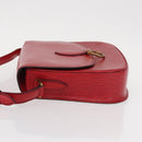 LOUIS VUITTON Epi Saint Cloud GM Shoulder Bag Red M52197 LV Auth 155024-4
