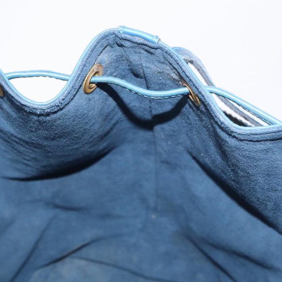 LOUIS VUITTON Epi Noe Shoulder Bag Toledo Blue M44005 LV Auth 155026