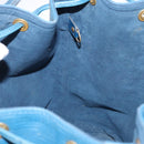 LOUIS VUITTON Epi Noe Shoulder Bag Toledo Blue M44005 LV Auth 155026-19
